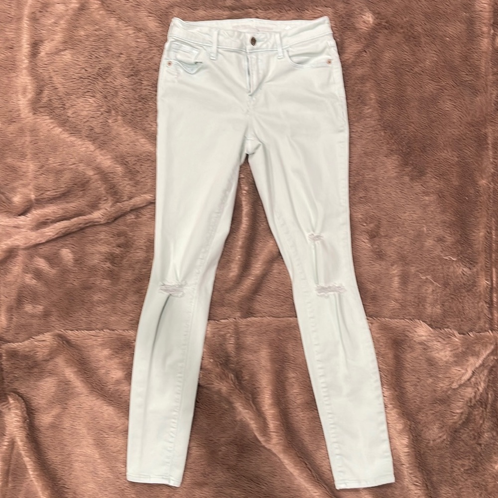 Women’s old navy rock star mid rise jeans size 4